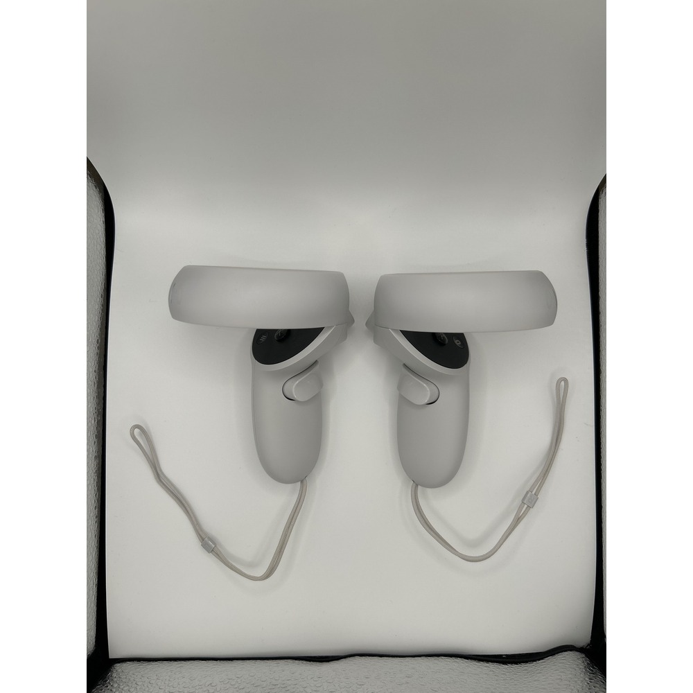 Meta Quest 2 Touch Controllers Left and Right Pair White VR Accessories